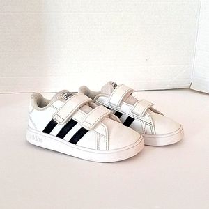 Puma kids cross strap court 2.0 sneakers size 8K